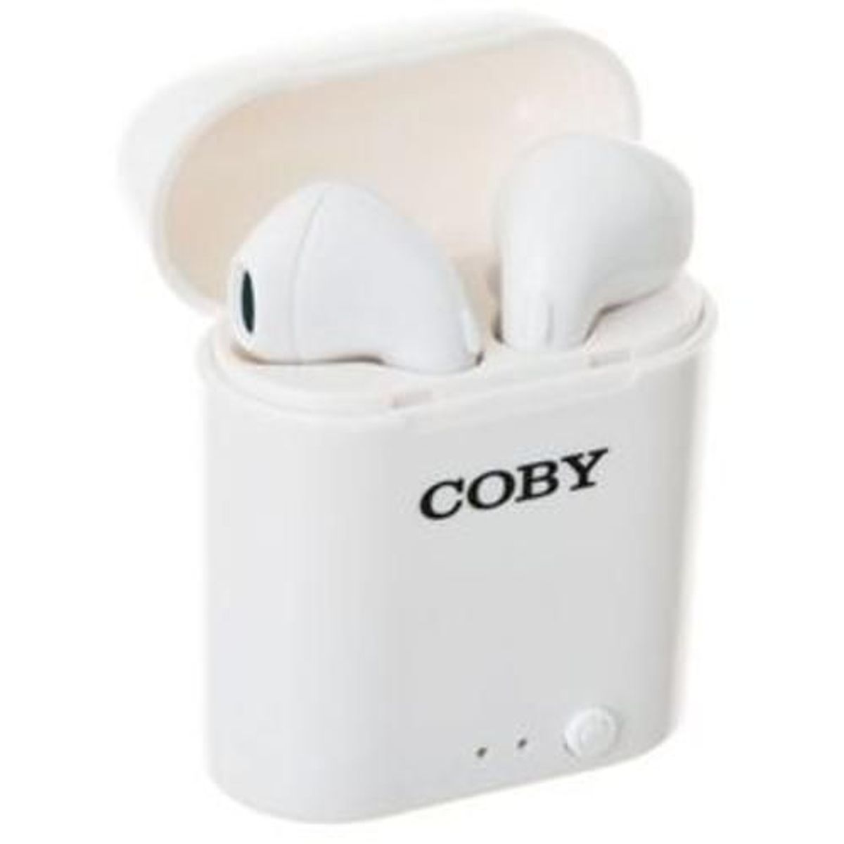 COBY - AURICULARES EARBUDS INALÁMBRICOS COBY BLANCOS COBY