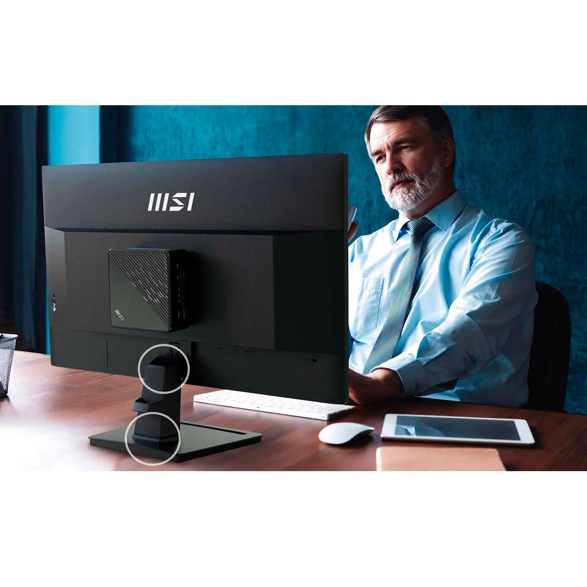 MSI - Monitor 27 MSI Pro MP275 100Hz 1ms 1080p IPS Altavoces HDMI VGA