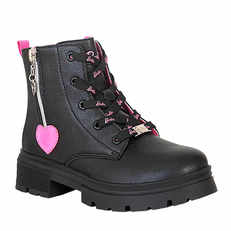 BARBIE - Botabotin de Niña marca BARBIE en Color NEGRO   BOTA XIA BARBIE BOT
