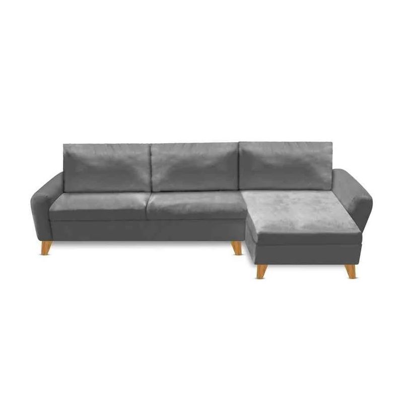 MAGIC CLASS - SALA MODERNA CORAL ECOCUERO GRIS