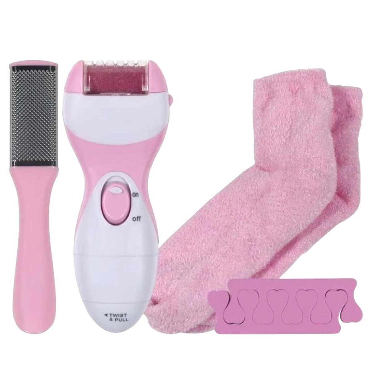 GENERICO - Kit Pedicure Cuidado De Pies 4 En 1