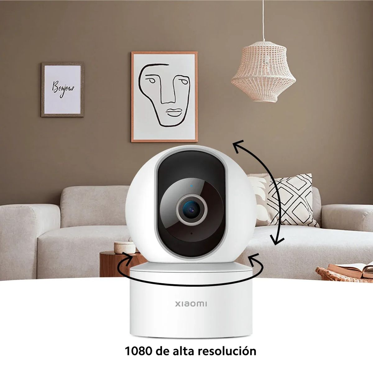 XIAOMI - Cámara de Seguridad Xiaomi Interior WIFI FHD C200 1080P