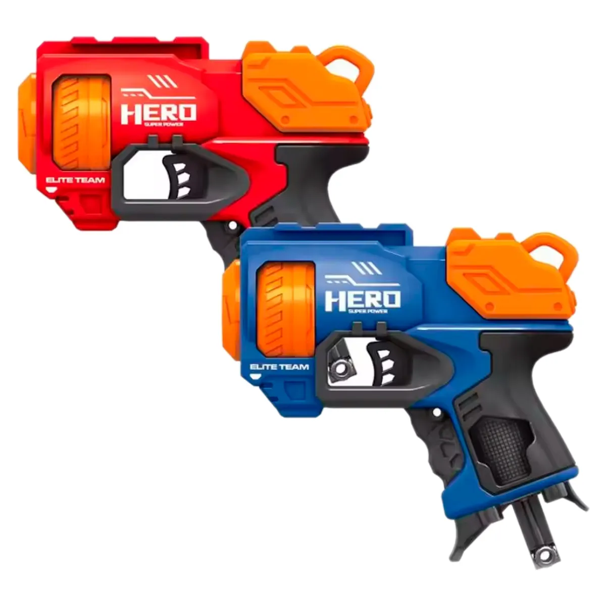 GENERICO - Set X2 Pistolas Dardos Mini Juguete Niños Lanzador Juego