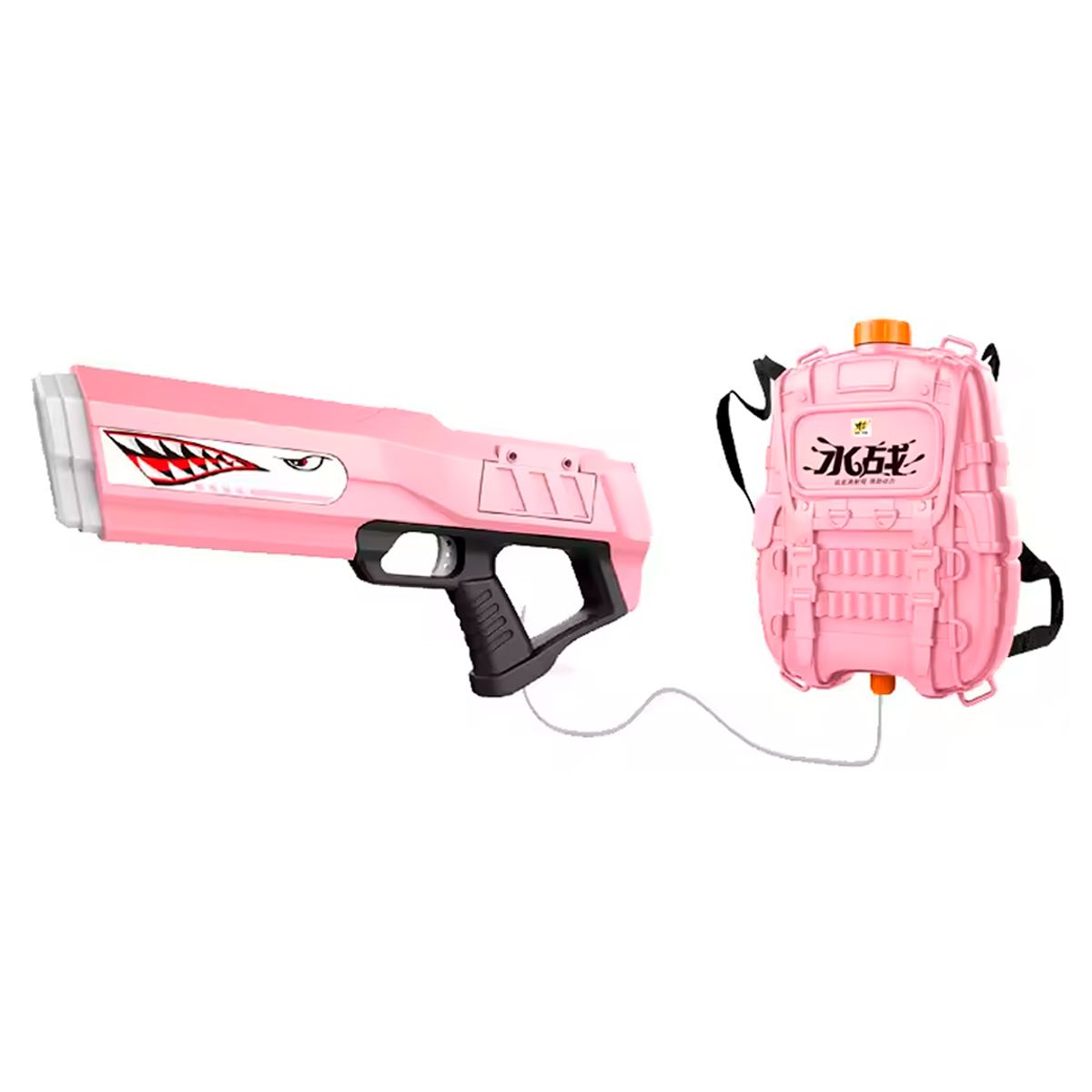 GENERICO - Pistola Agua Eléctrica Maleta Carga Automática Batería Niña