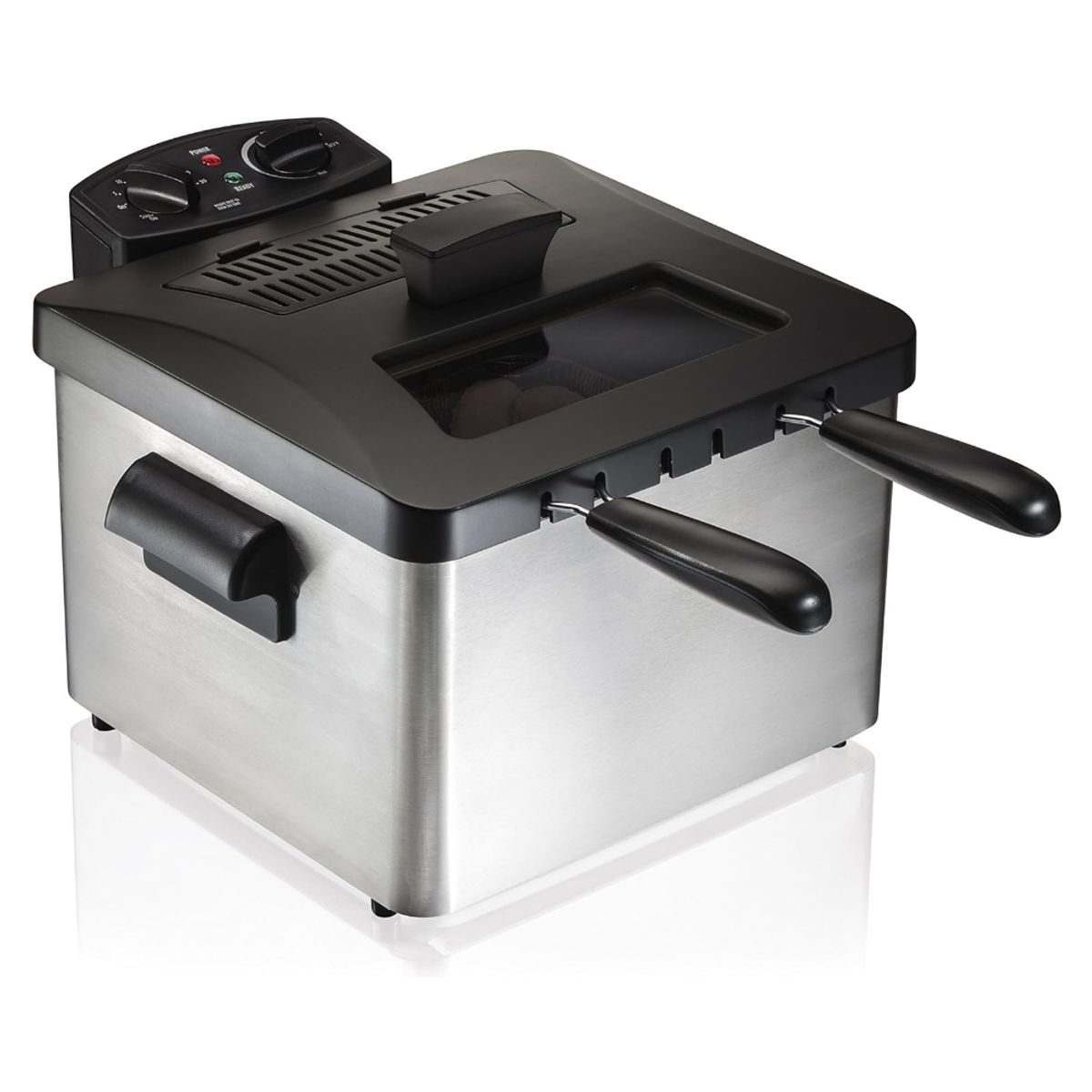 ONE PIXEL - Freidora De Aceite Eléctrica 3 Cestas 5Litros