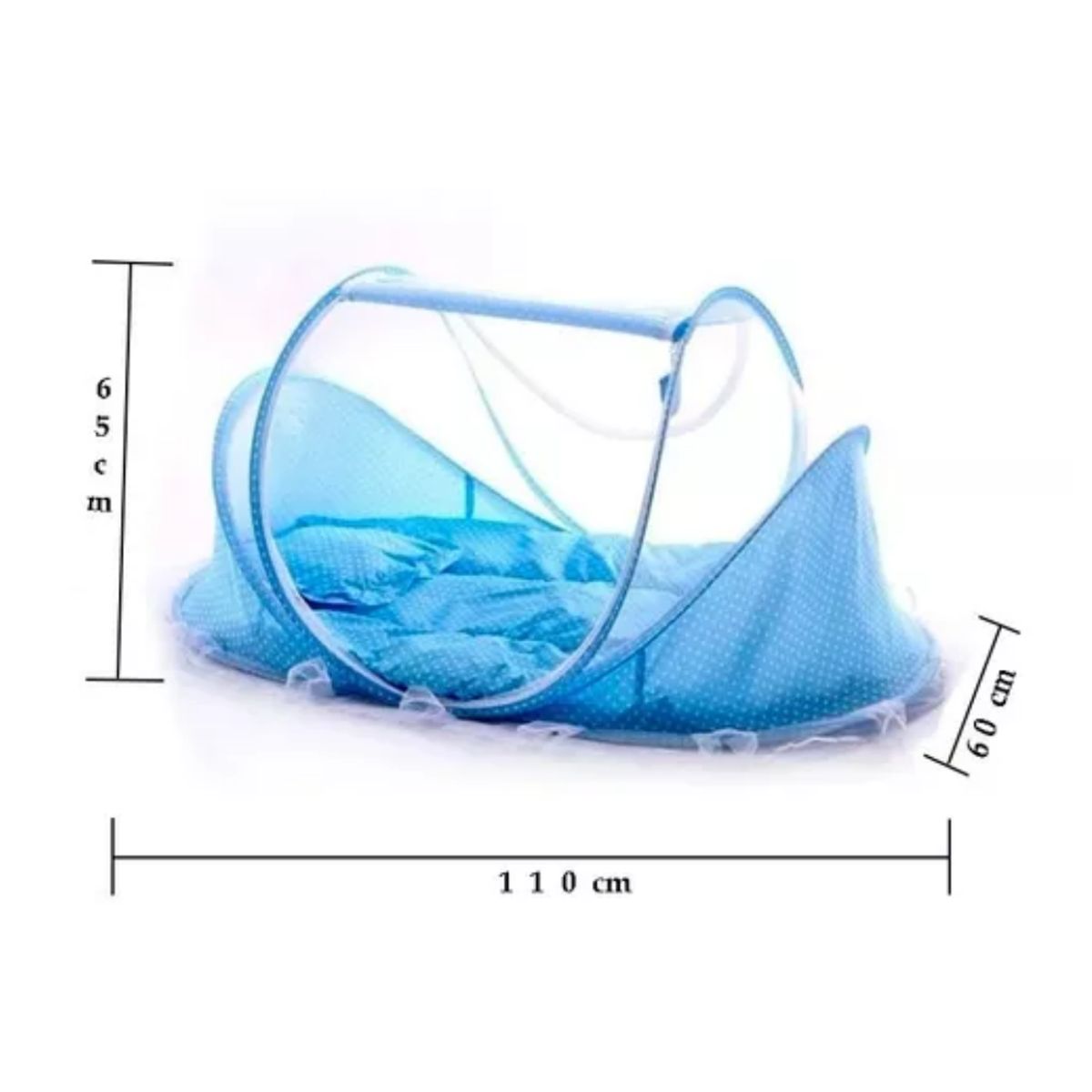 ONE PIXEL - Mosquitero Cuna Plegable Portatil Para Bebés Rosado