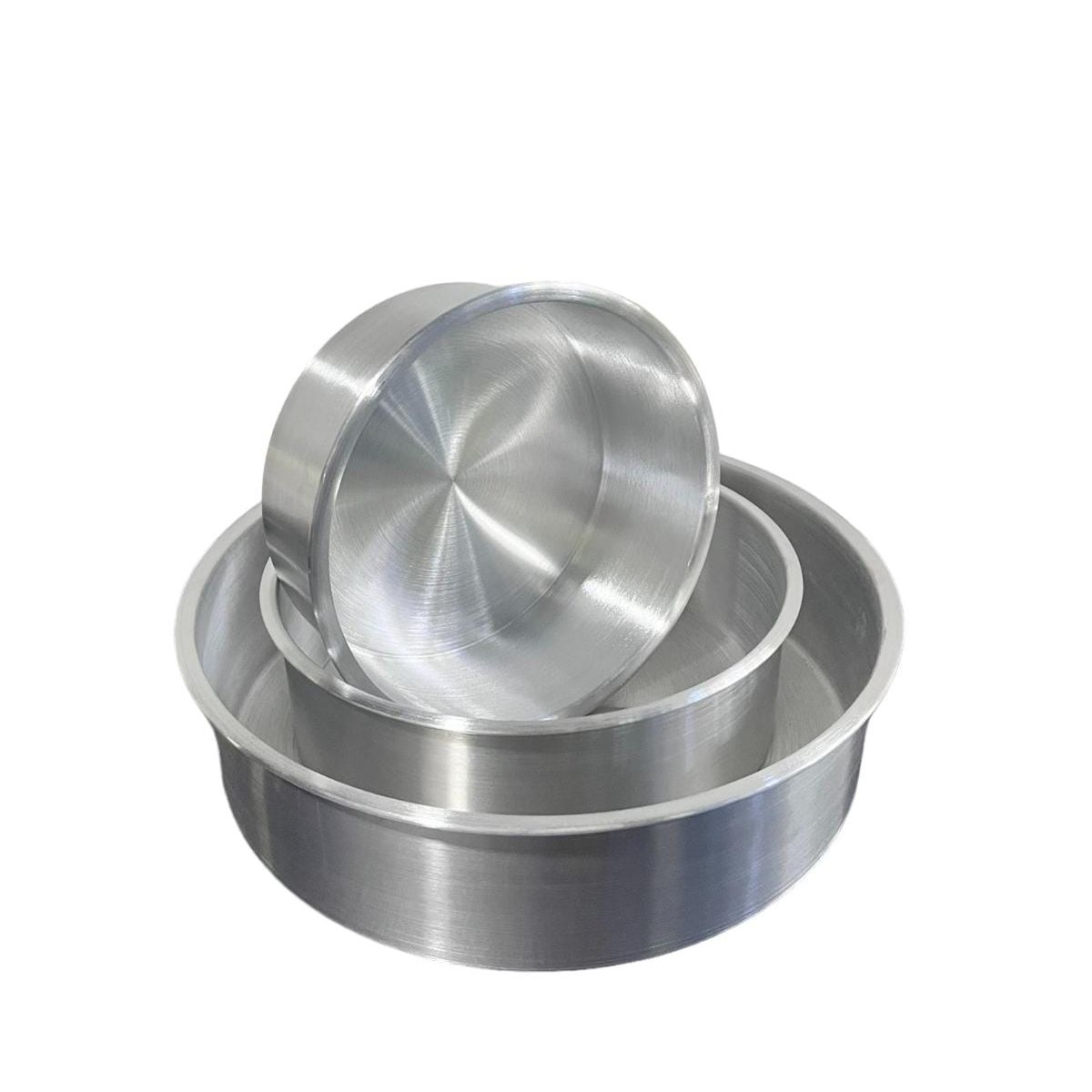 GENERICO - MOLDE DE TORTA REDONDO X 3