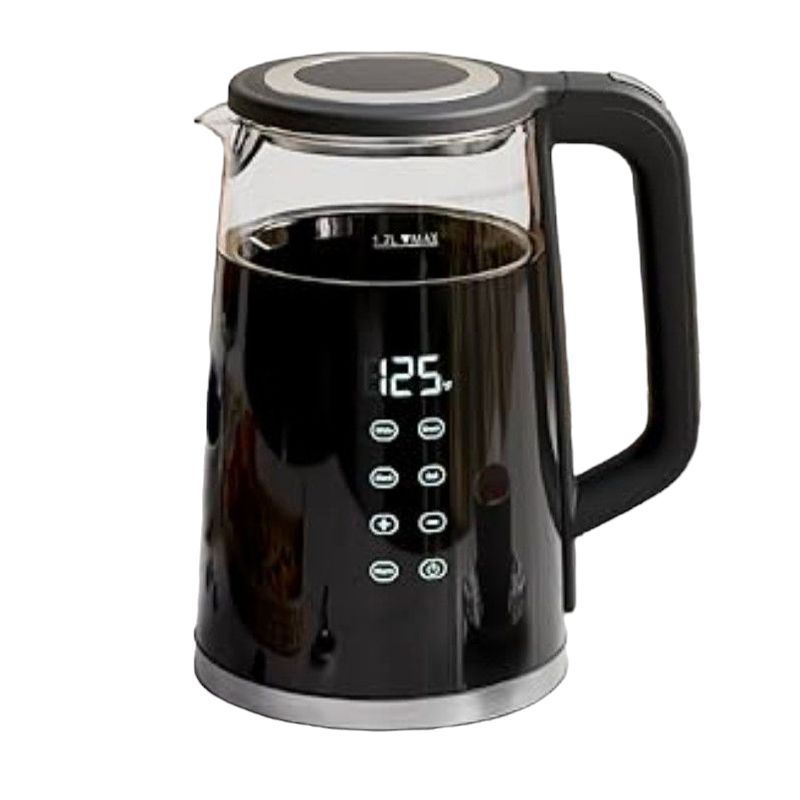 GENERICO - Hervidora agua tetera electrica digital programable 1.7 litros VEKEN