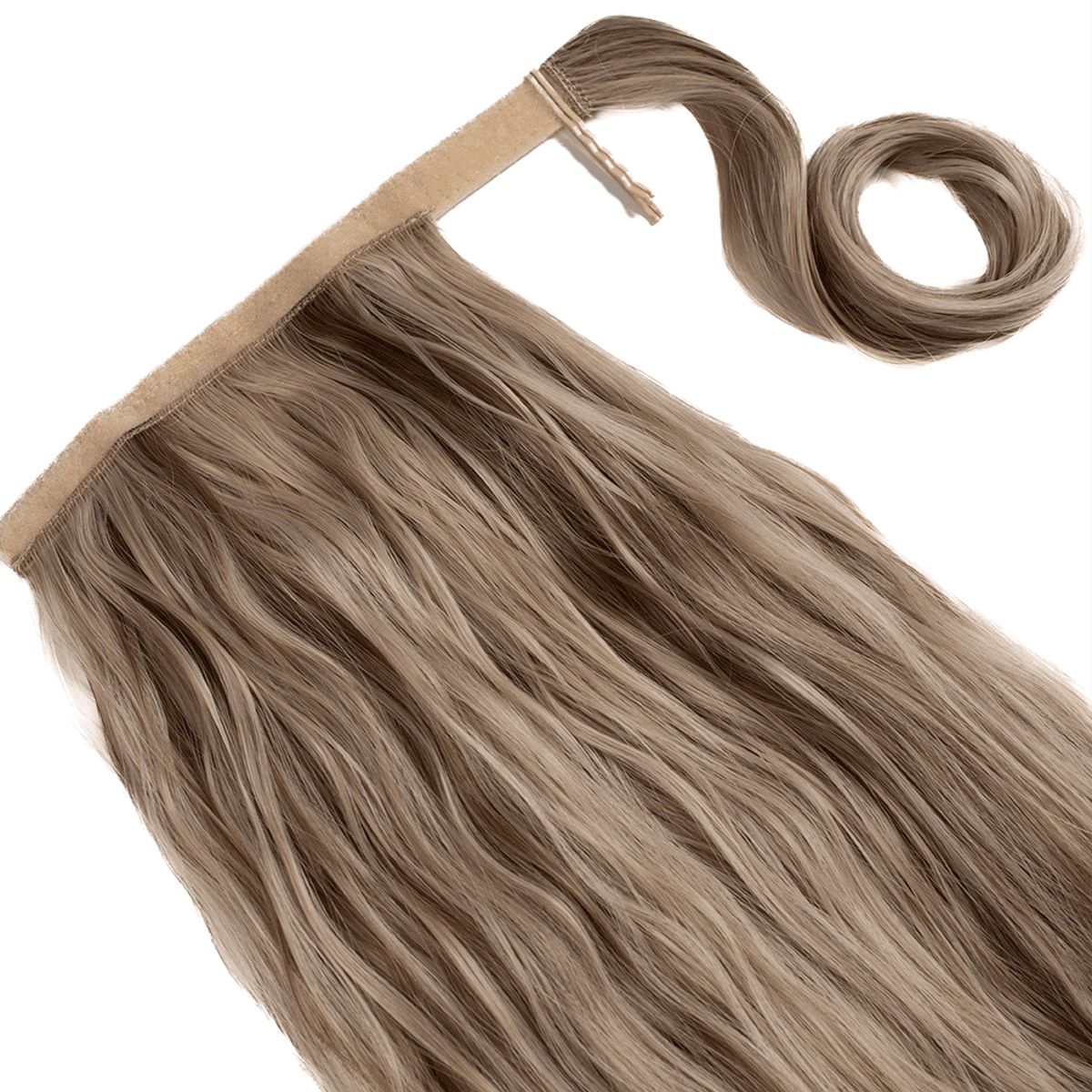 MY DOLL HAIR - Ponytail Ondulada Shak 26 pulgadas - Rubio Cenizo