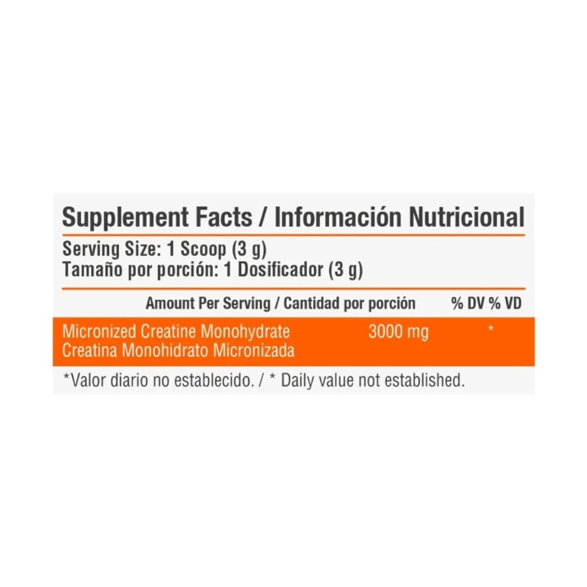 HEALTHY SPORTS - Creatine Monohidrate 3000 - 50 Servicios - Healthy Sport