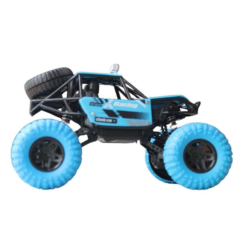 GENERICO - Carro Todoterreno Control Remoto Esc 118 2Baterias Azul