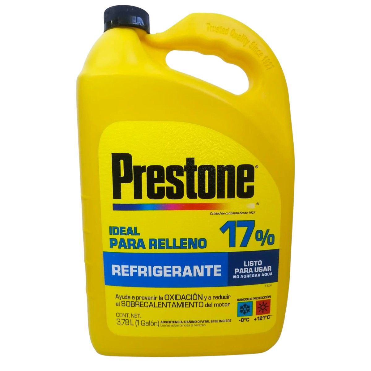 PRESTONE - PRESTONE ANTICONGELANTE Y REFRIGERANTE 17% AMARILLO  1GL