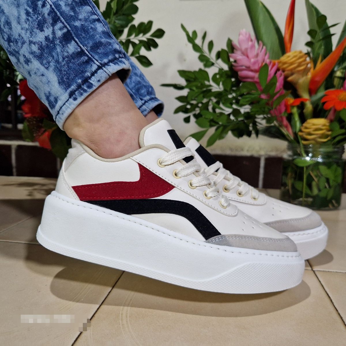EVEGONZ - Tenis Casual de Mujer Zapatos Cómodos