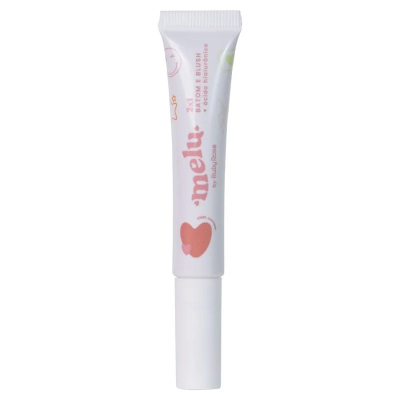 RUBY ROSE - Rubor y Labial Liquido 2x1 Melu #01 9.5 ml