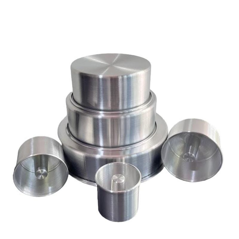 GENERICO - SET DE MOLDES PARA TORTAS X 6 MOLDES