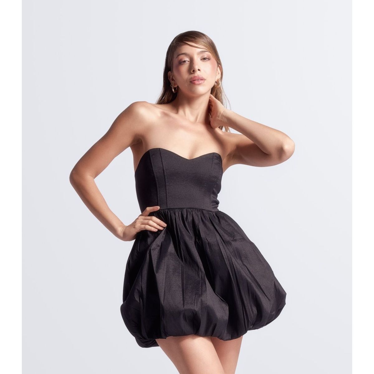 DEREK - Vestido Para Mujer Corto Straple Derek