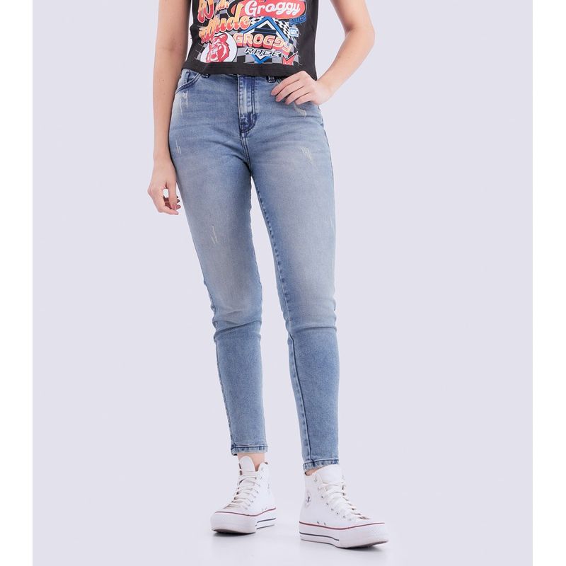 GAS EVOLUTION JEANS - Jean para mujer skinny gas.-