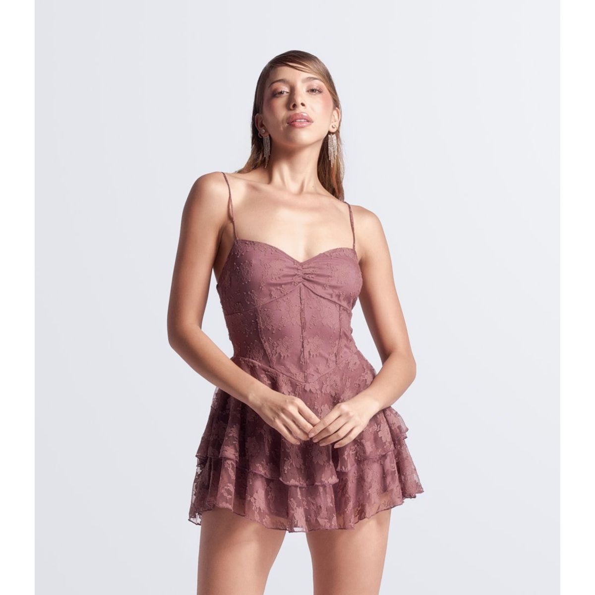 DEREK - Vestido Para Mujer Corto De Tiras Derek.-