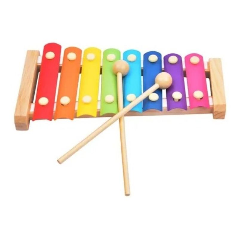 GENERICO - Mini Piano Madera Juguete Música Xilófono Encantador Niños
