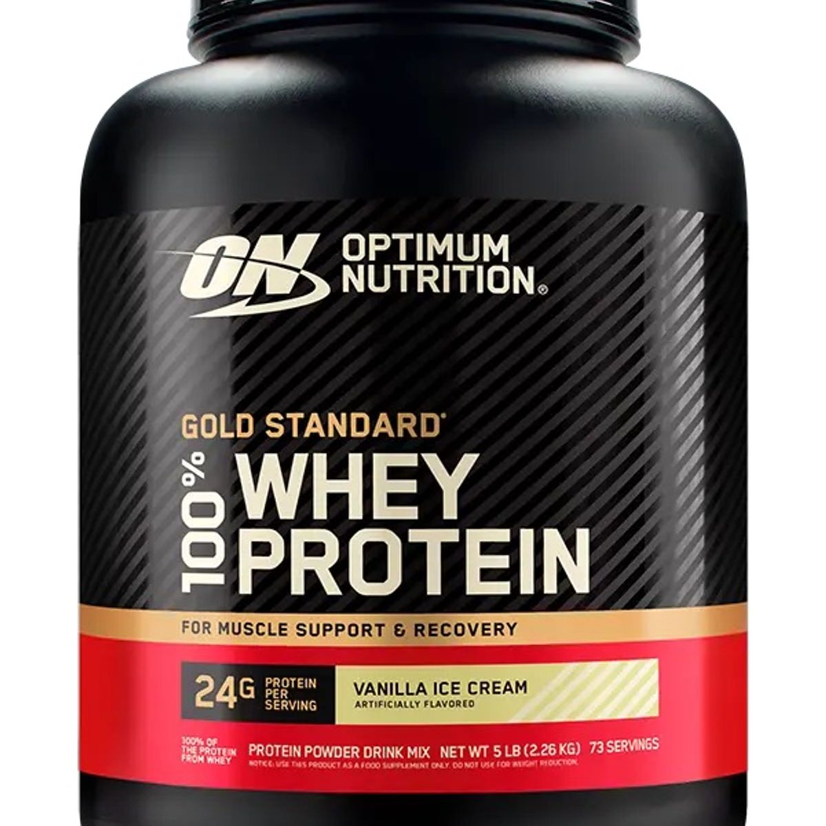 OPTIMUM NUTRITION - Whey Gold Standard 5 Libras Vainilla - Optimum Nutrition