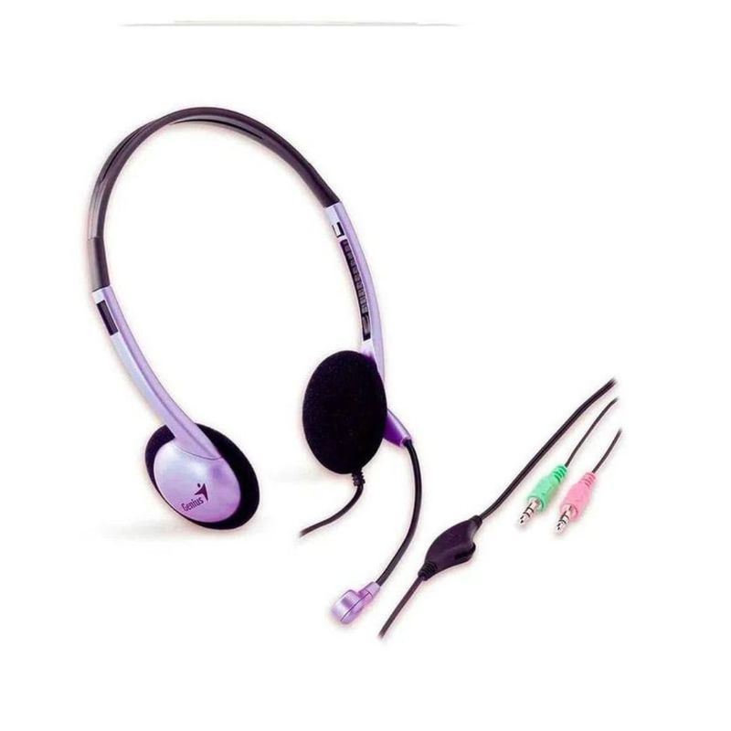 GENIUS - AUDIFONO GENIUS DIADEMA PC HS -02B