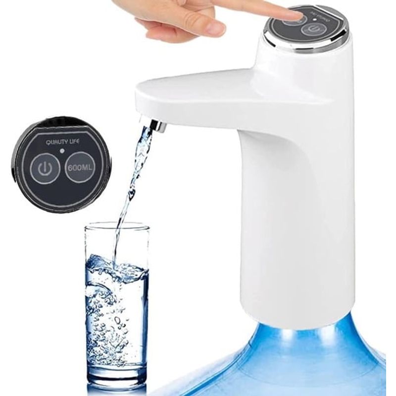 AGUALOGIC - Dispensador De Agua Recargable Para Botellón Bomba Electrica