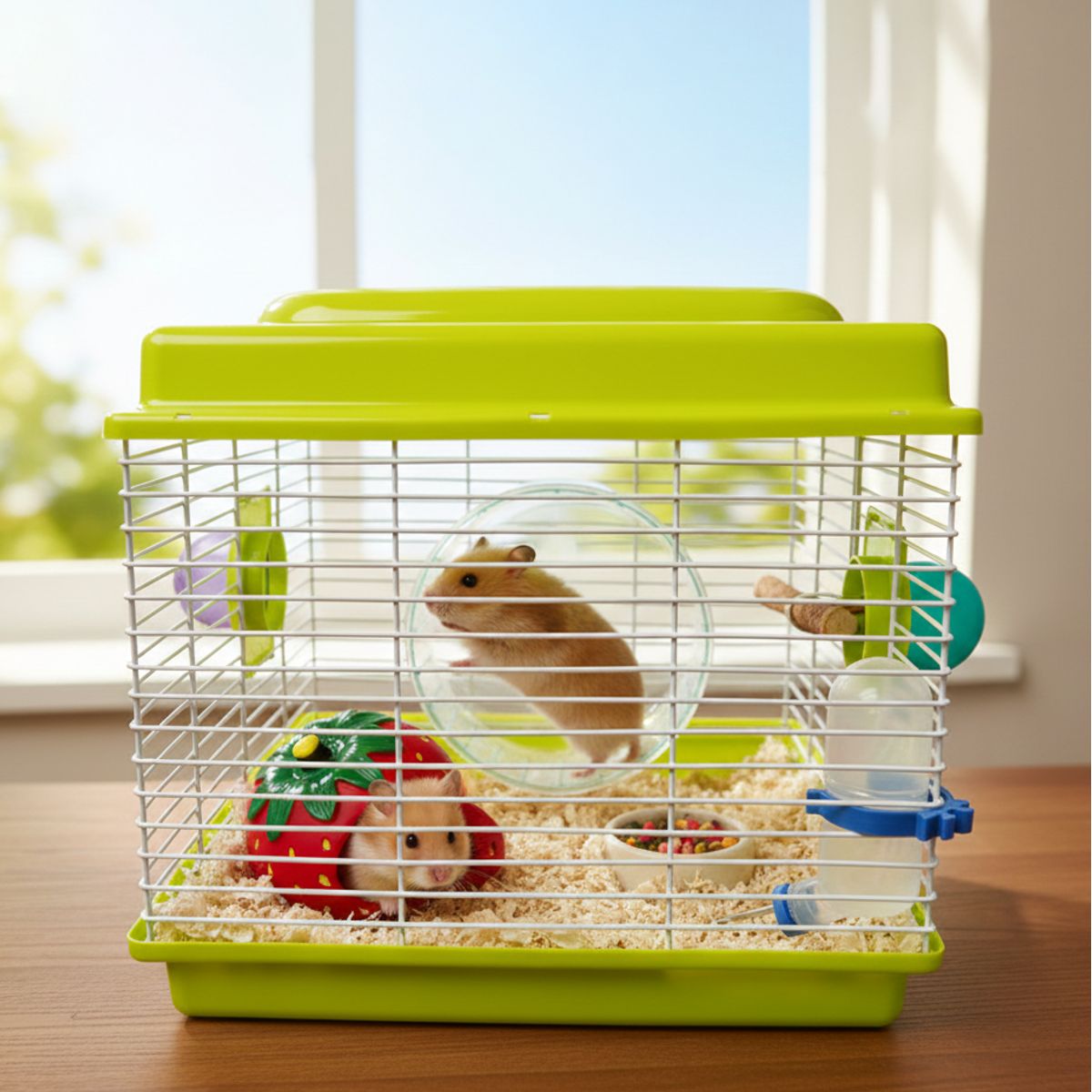 AM MASCOTAS - Jaula Hamster Sencilla Am Mascotas