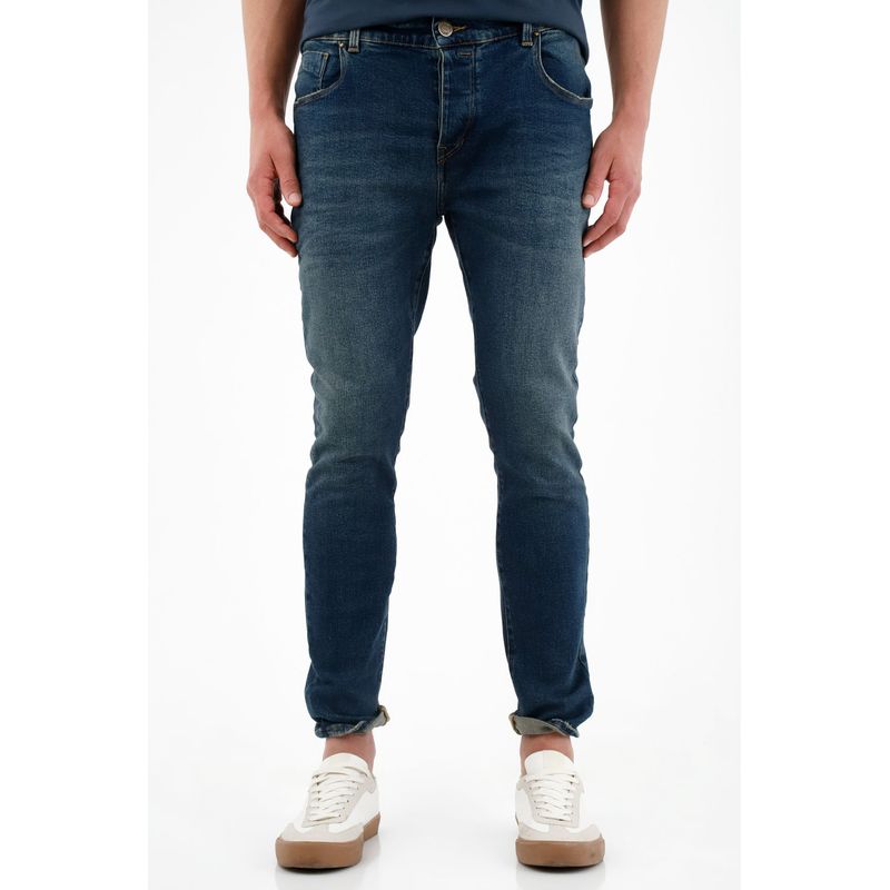 TENNIS - Jean Skinny azul tono oscuro para hombre
