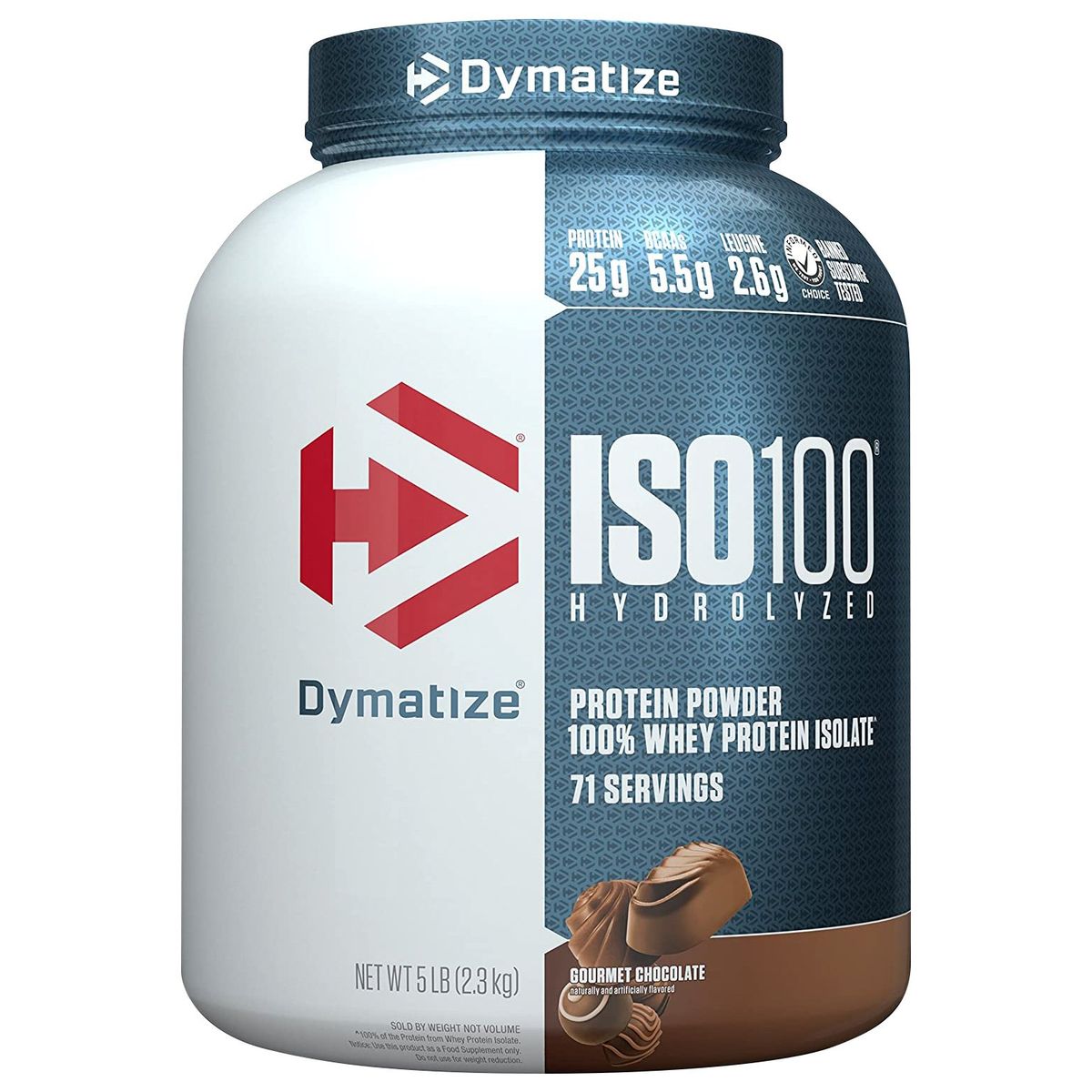 DYMATIZE - ISO 100 5 Libras Chocolate - Dymatize