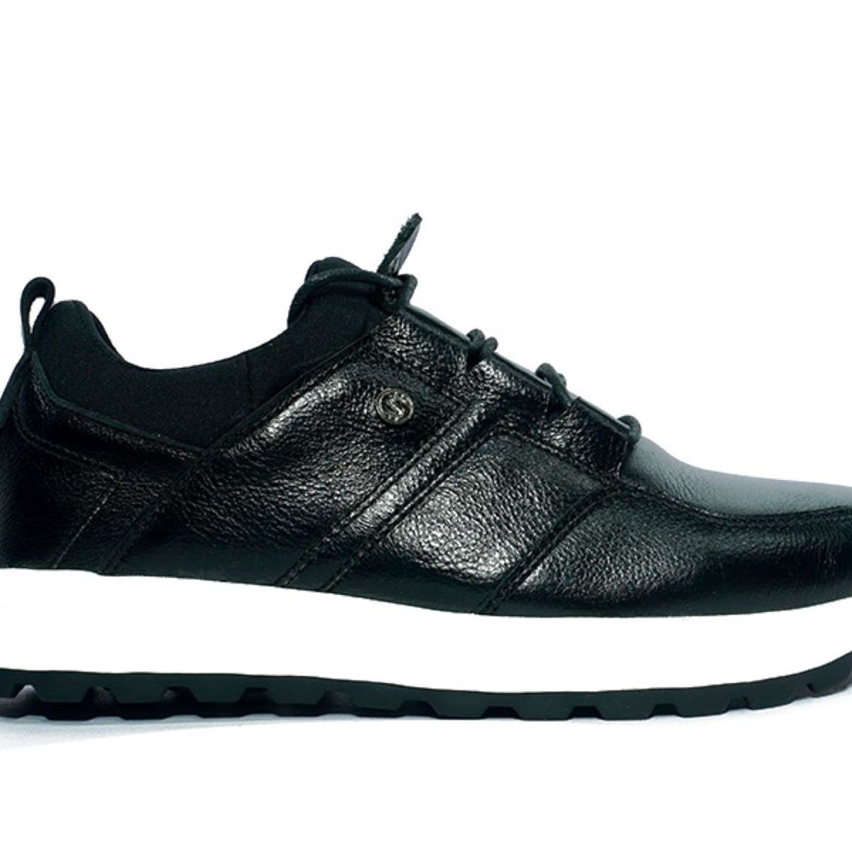 HERREROS - Tenis Hombre Casual -Herreros- Fox Negro