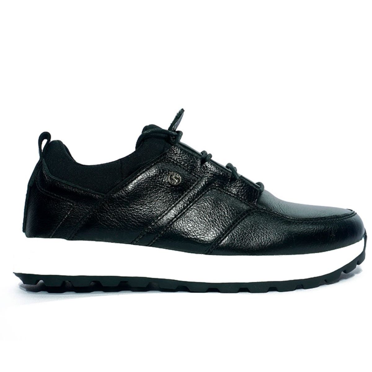 HERREROS - Tenis Hombre Casual -Herreros- Fox Negro
