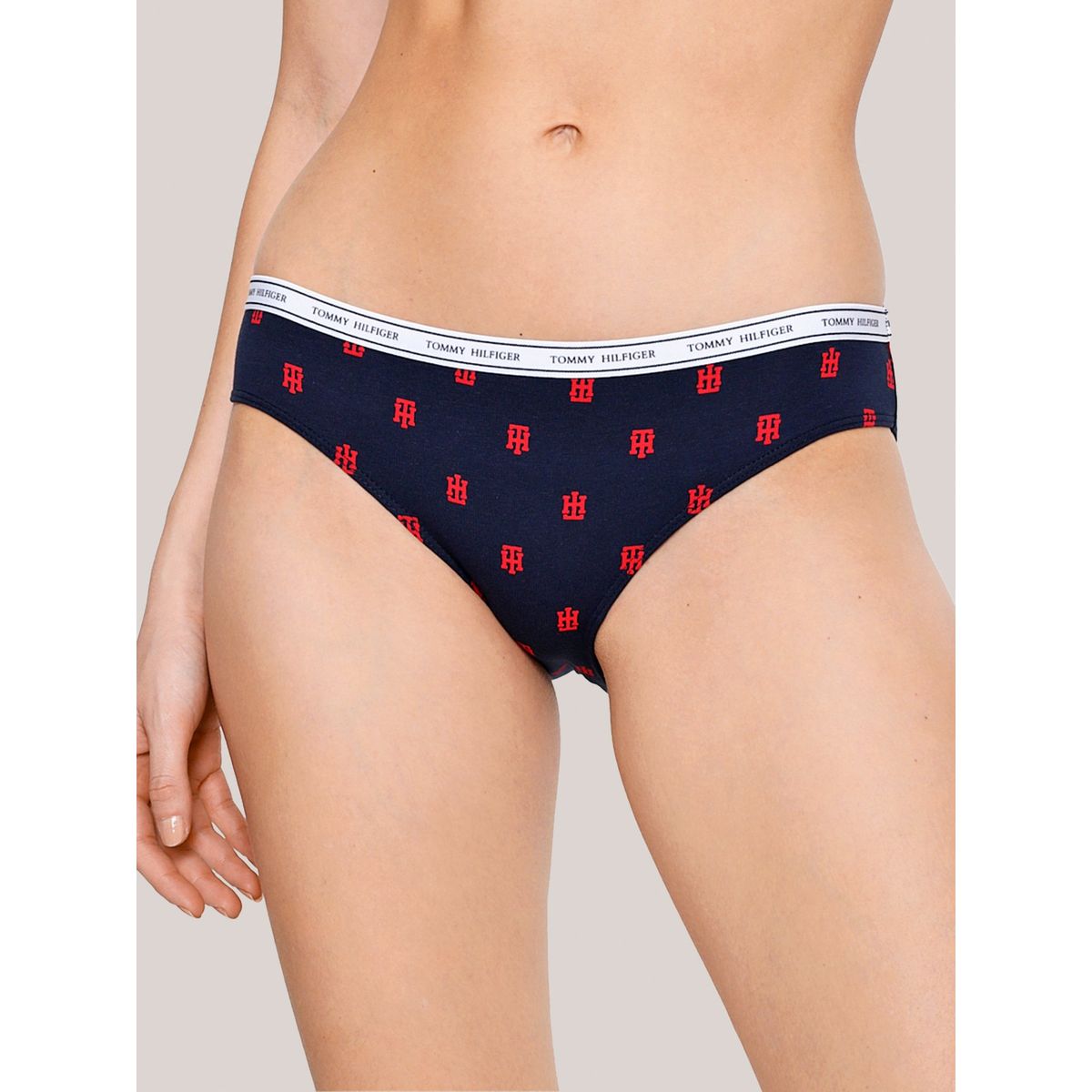 TOMMY HILFIGER - Braguitas amarillo de algodón clásicas Tommy Hilfiger
