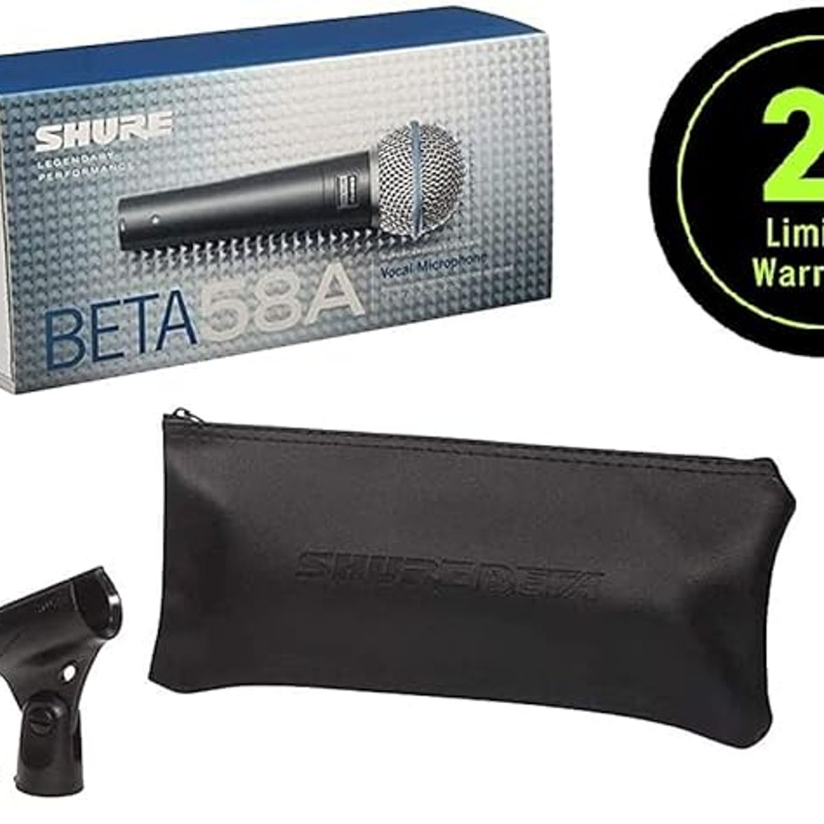 SHURE - Micrófono alámbrico Profesional Shure beta58a