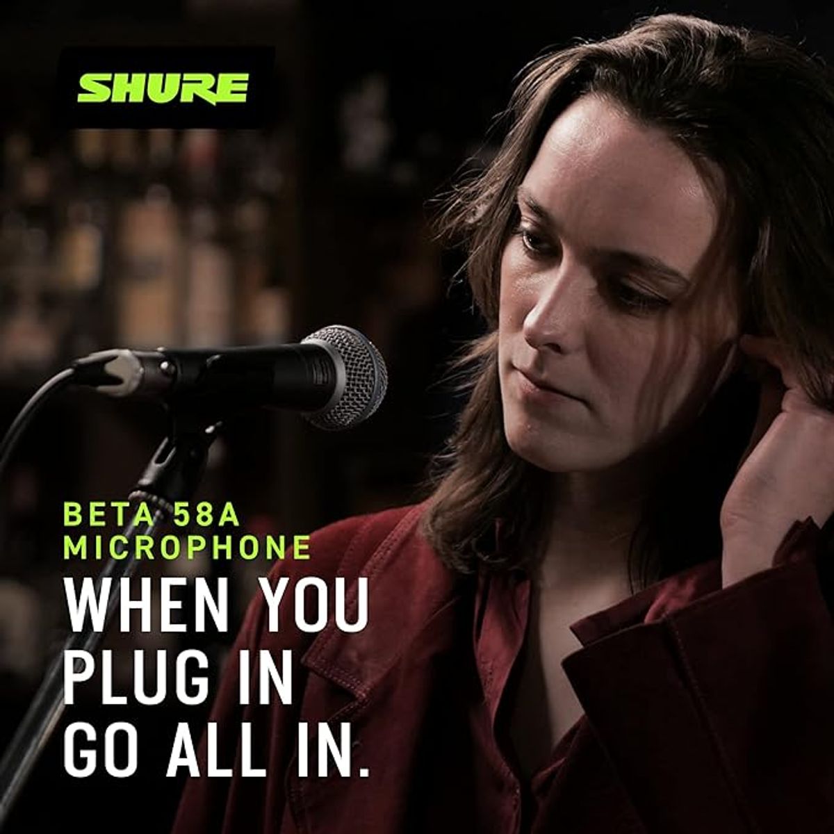 SHURE - Micrófono alámbrico Profesional Shure beta58a