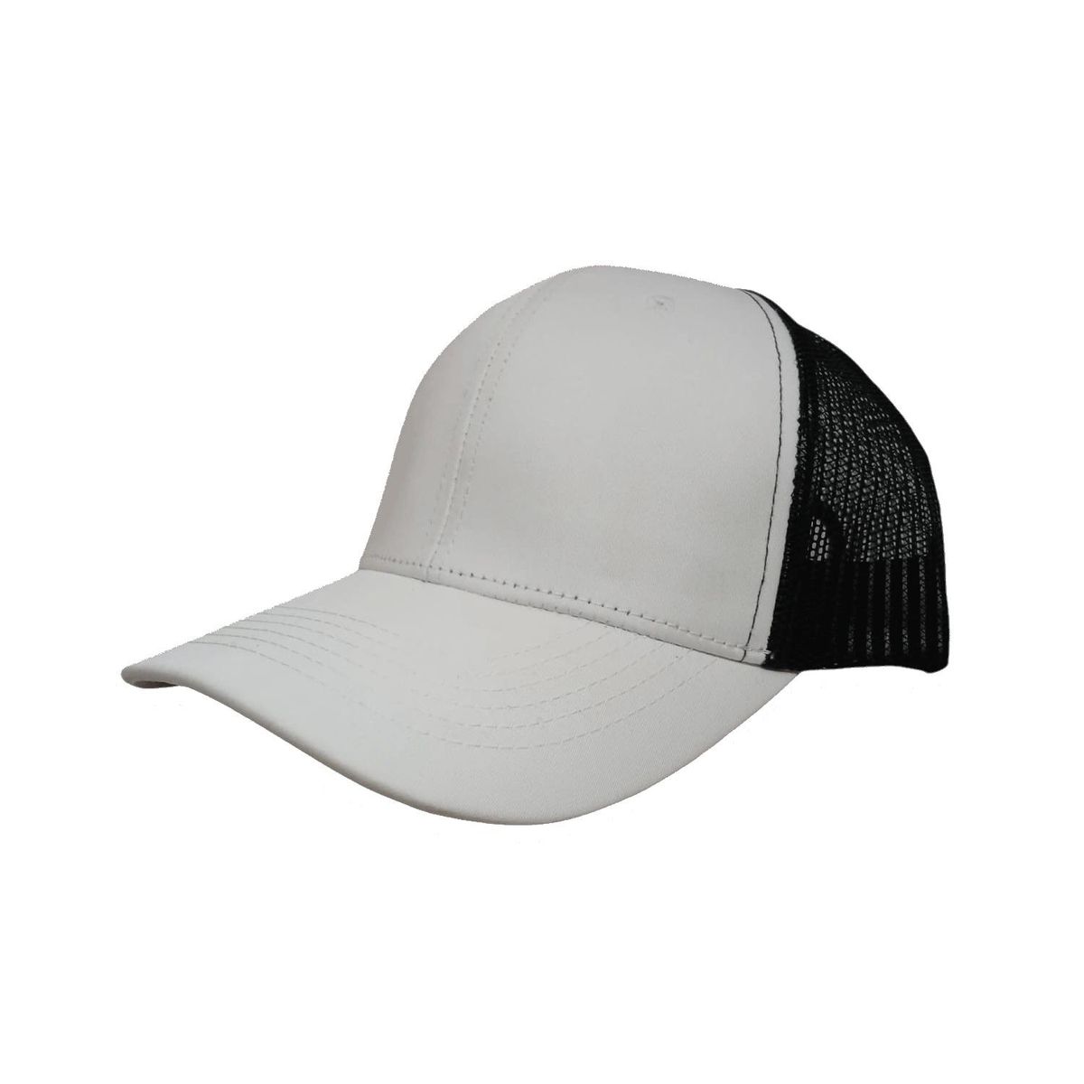 VELBROS - Gorra Malla Camionero Deportiva Beisbol Cachucha Trucker Cap - Blanco