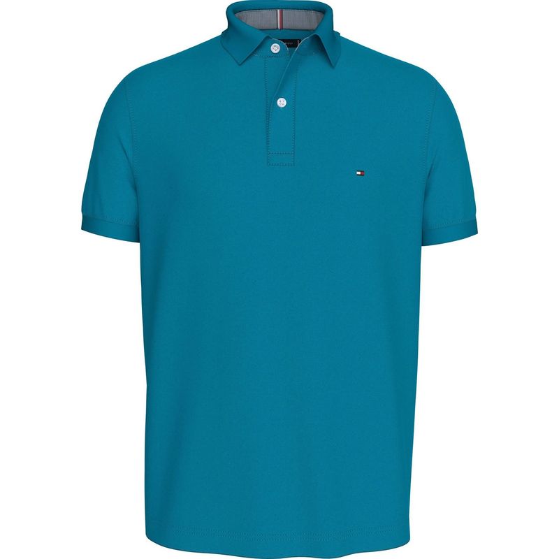 TOMMY HILFIGER - Polo azul 1985 de corte regular Tommy Hilfiger