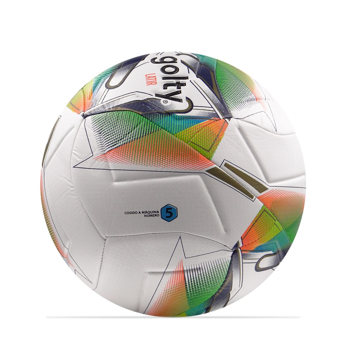 GOLTY - Balon Futbol Golty Latir No.5-Multicolor