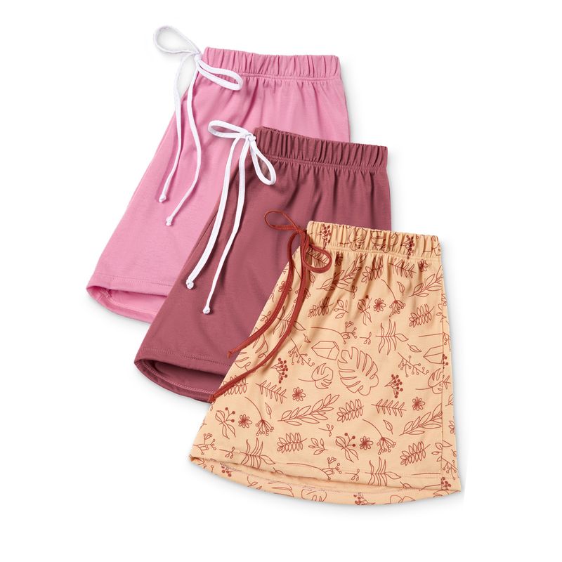 FORMAS INTIMAS - Short Paq X3 Mujer Multicolor FI 89799
