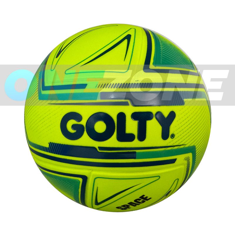 GOLTY - Balón Fútbol Sala Golty Space Competenc 6264 Laminado Verde