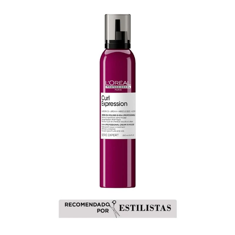 LOREAL PROFESSIONNEL - Crema en mousee Curl Expression cuidado cabello rizado Loreal professionnel 250ML