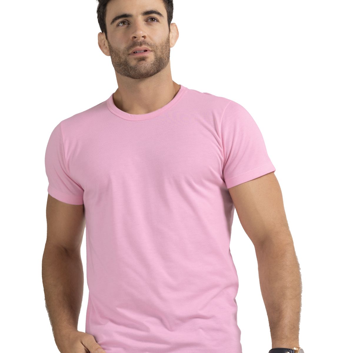 MARKETING PERSONAL - Camiseta Hombre Rosado Mp 34556