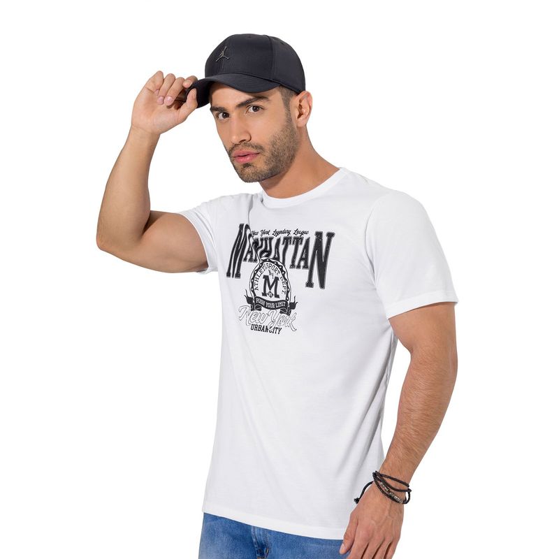 MARKETING PERSONAL - Camiseta Hombre Blanco Mp 2139