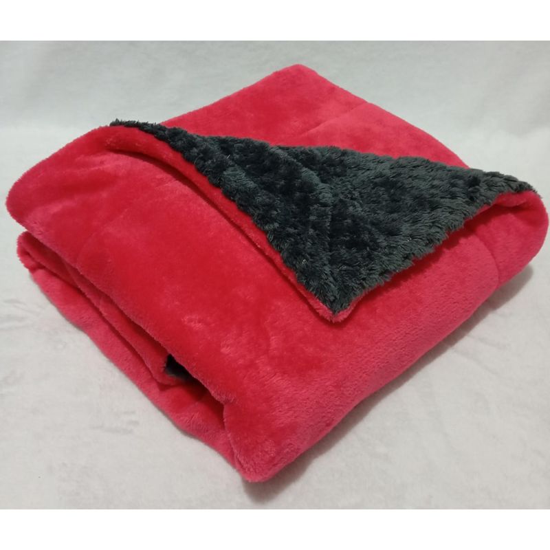 SIRENITAS - Cobija Ovejera Térmica Cobertor Bebe Viajera Rojo Cereza