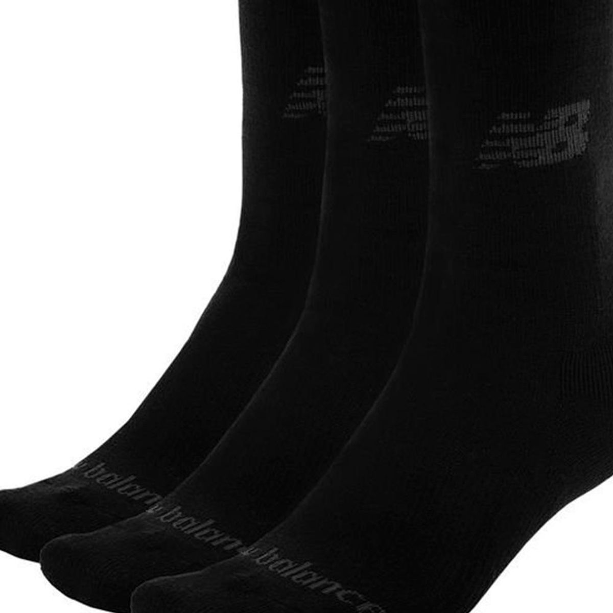 NEW BALANCE - Medias New Balance 3 Pares-Negro