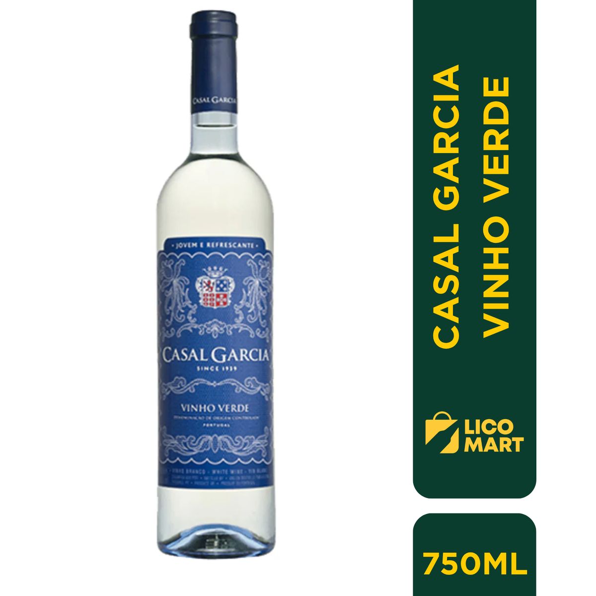 GENERICO - VINO BLANCO CASAL GARCIA VINHO VERDE 750 ML