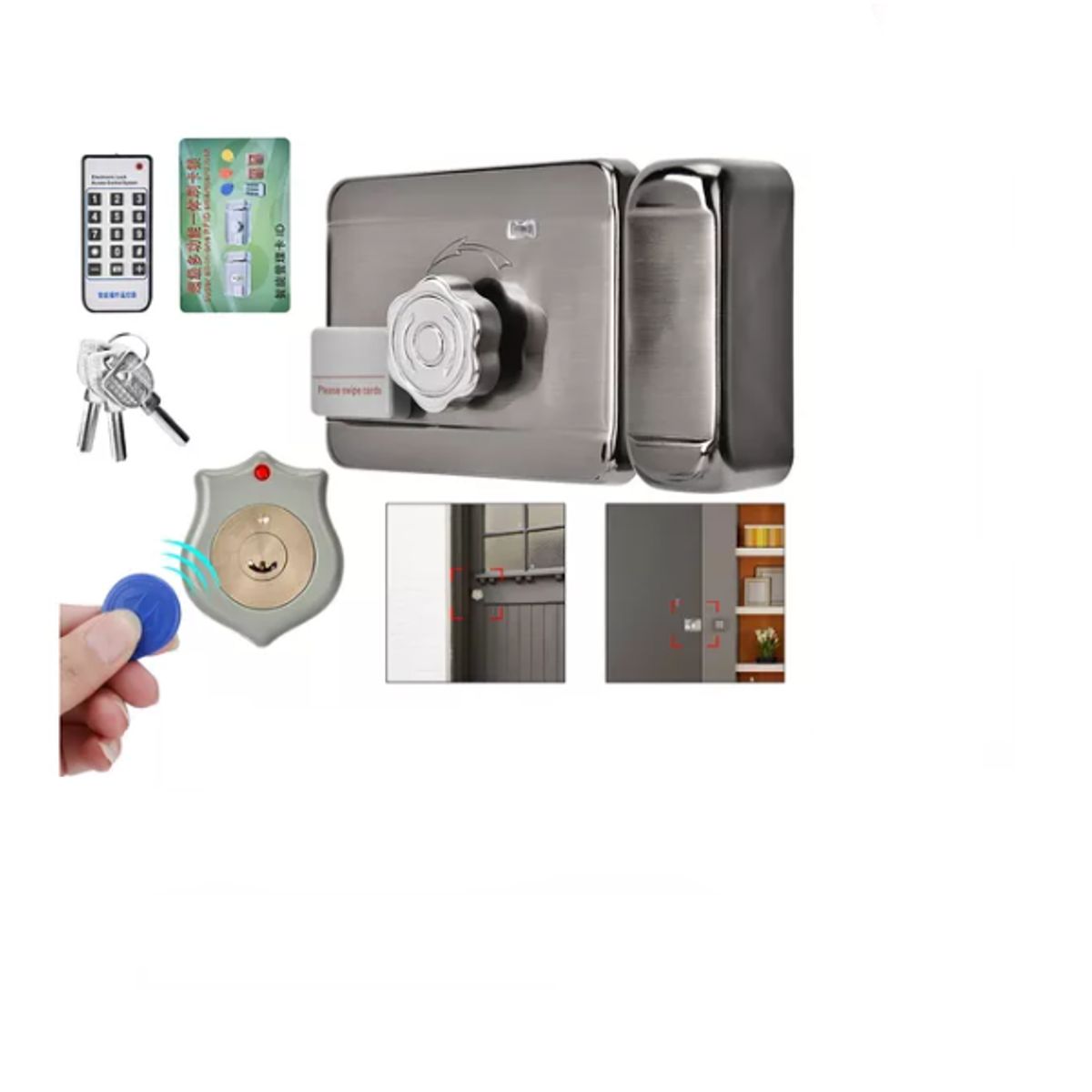 GENERICO - Cerradura De Puerta Electrónica Inteligente