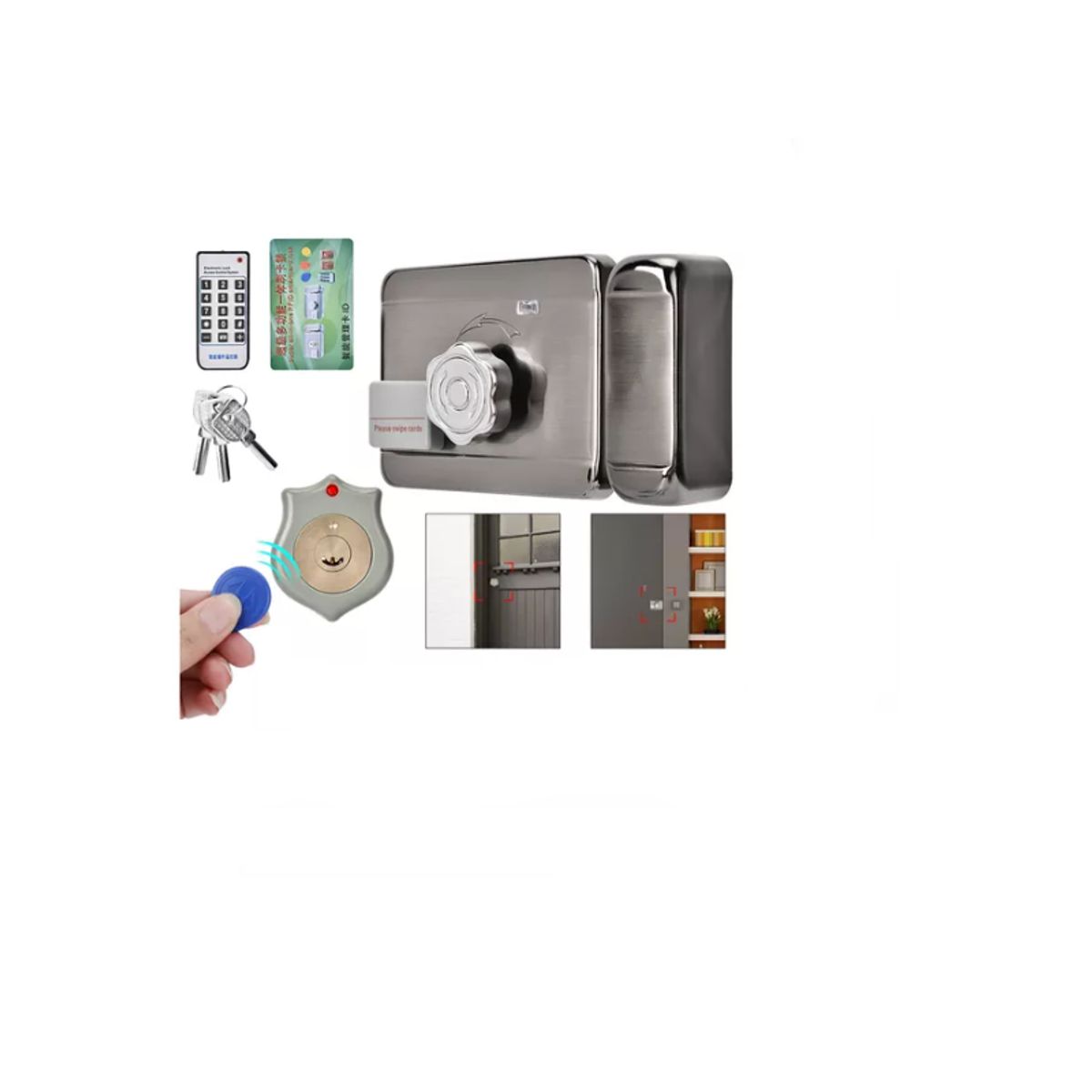 GENERICO - Cerradura De Puerta Electrónica Inteligente