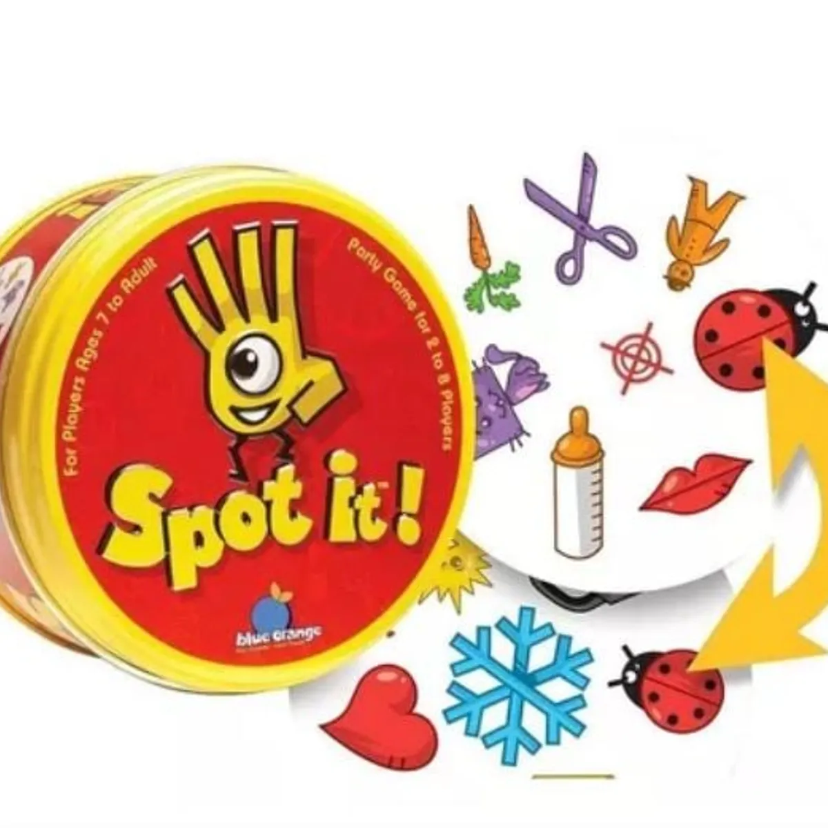 GENERICO - Spot It-juego De Cartas Dobble De 2 A 8 Jugadores Juego 0024