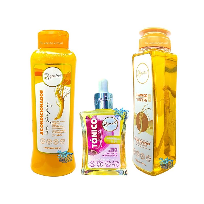 ANYELUZ - Kit x 3 ginseng - Anyeluz