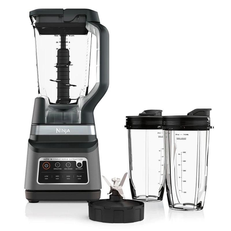 NINJA - Licuadora Profesional Ninja Plus Duo Con Auto-IQ BN751